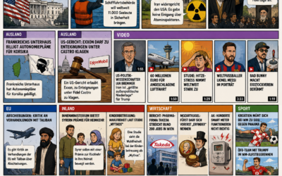 ORF Nachrichten als Comic-sagen Sie uns was Soe von Nachrichten in dieser Form halten