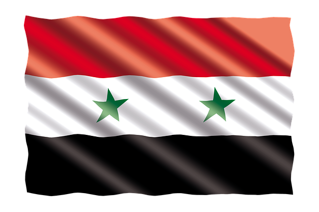 banner, flag, syria
