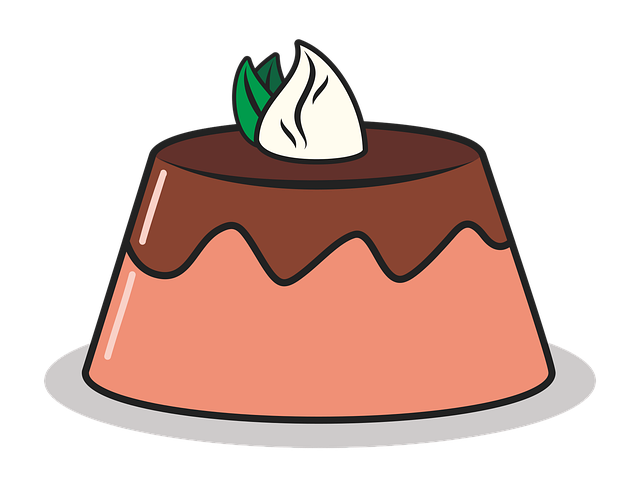 pudding, dessert, süß, lecker, lebensmittel