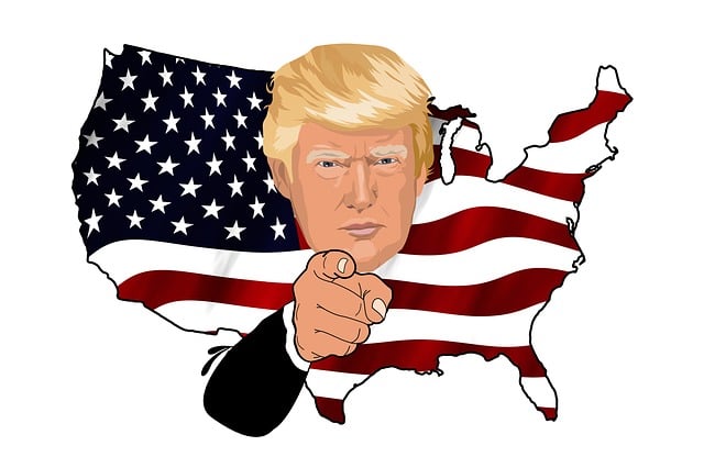 trump, president, uncle sam, usa, america, british flag, flag, banner, union jack, donald trump, republican, politics, presidency, speech, politician